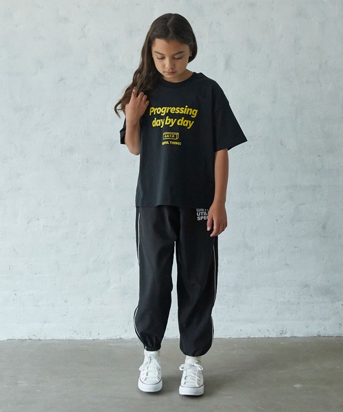 「GENERATOR」 「KIDS」半袖Tシャツ X-LARGE ブラック キッズ_画像3