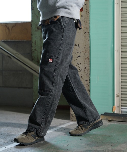 レッドキャップ　 2本セット　別注　ダブルニー　ワークパンツ　極太 RED KAP（レッドキャップ） パンツ ダブルニーパンツ メンズ