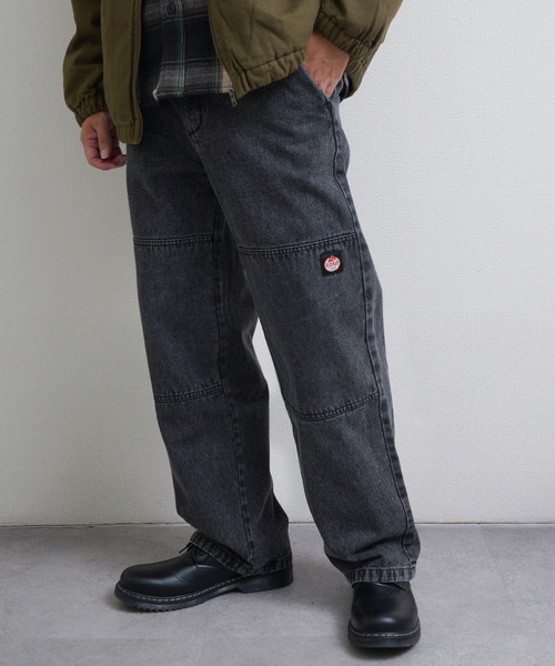 レッドキャップ　 2本セット　別注　ダブルニー　ワークパンツ　極太 RED KAP（レッドキャップ） パンツ ダブルニーパンツ メンズ