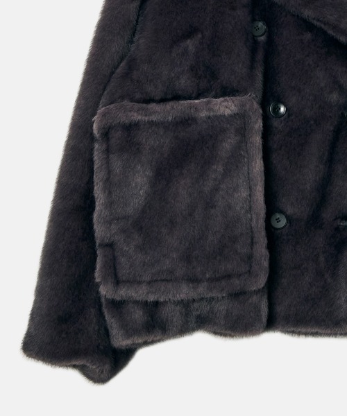 LE CIEL BLEU（ルシェルブルー） コート アウター フェイクミンク