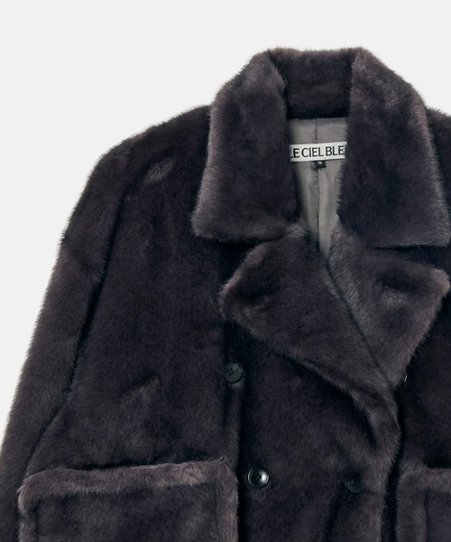 LE CIEL BLEU（ルシェルブルー） コート アウター フェイクミンク
