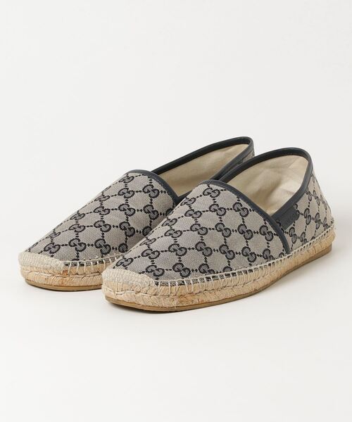 GUCCI（グッチ） エスパドリーユ 8.5 ベージュ メンズ : ZOZOTOWN