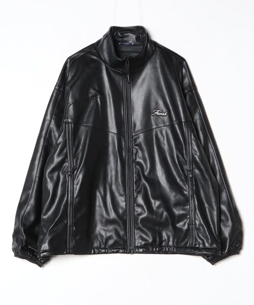 FARAH（ファーラー） コート ジャケット FARAH Synthetic Leather Zip 