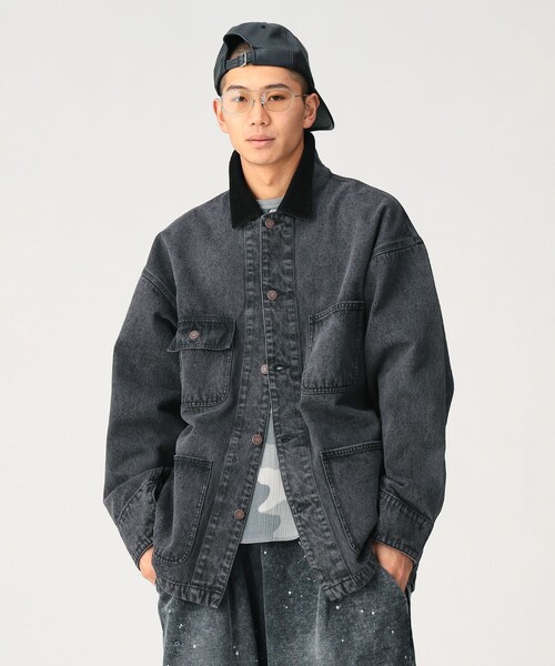beamsカバーオール BEAMS（ビームス）NOMARHYTHM TEXTILE x Needles Rebuild / Coverall
