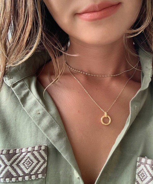 IRIEBEACH（アイリービーチ） ネックレス Pipe circle necklace