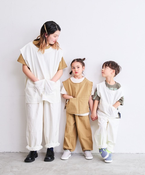 「BIG FIELD」 パンツ 160cm ベージュ レディース_画像4