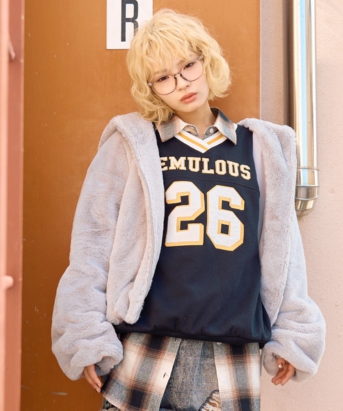 LOVETOXIC パーカー ファーパーカ キッズ 子供服 女の子 : ZOZOTOWN