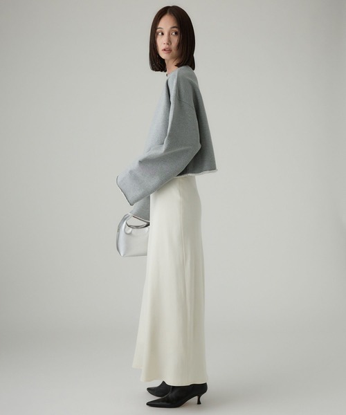 BABYLONE（バビロン） トレーナー スウェット 裏起毛カットオフ