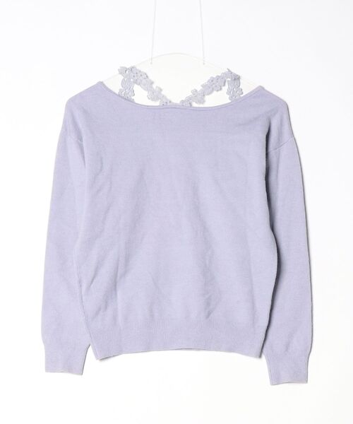 NOELA（ノエラ） 長袖ニット FREE パープル レディース : ZOZOTOWN