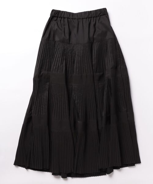 DOUDOU フレアスカート　ブラック DouDou（ドゥドゥ） フレアスカート FREE ブラック レディース