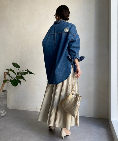 DOUDOU フレアスカート　ブラック DouDou（ドゥドゥ） フレアスカート FREE ブラック レディース