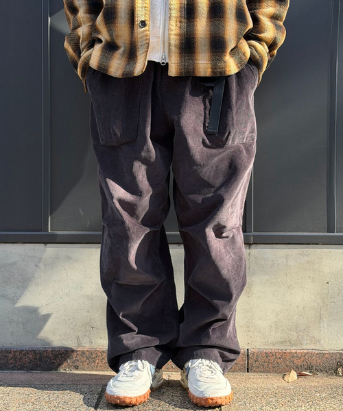 BAL（バル） パンツ CORD WIDE MOUNTAIN PANT メンズ : ZOZOTOWN Yahoo