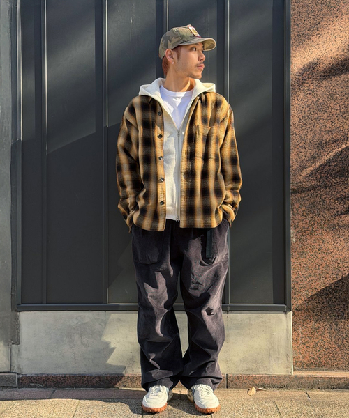 BAL（バル） パンツ CORD WIDE MOUNTAIN PANT メンズ : ZOZOTOWN Yahoo