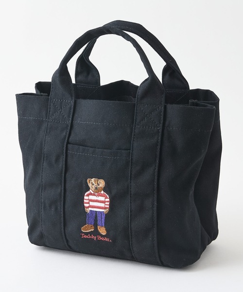 LB/S トートバッグ 「TEDDY BEAR」キャンバスミニトートバッグ