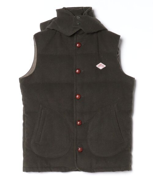 Danton（ダントン） ダウンベスト「BEAMSコラボ」 42 グリーン メンズ