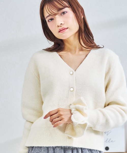 th0419♡MACHATT マチャット　アモッサニットカーディガン 新品》machattマチャット アモッサニットカーディガン 【公式通販】