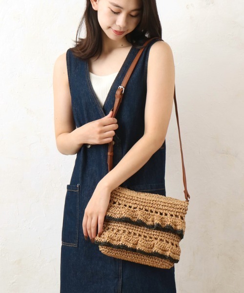 「Per sist ence」 ショルダーバッグ FREE ライトベージュ レディース_画像5