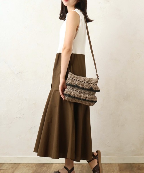 「Per sist ence」 ショルダーバッグ FREE ライトベージュ レディース_画像6