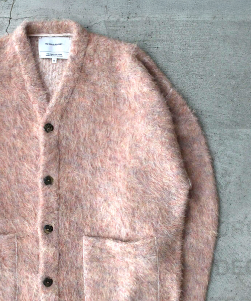 カーディガン THE INOUE BROTHERS / ザ イノウエブラザーズ Suri Alpaca Cardigan メンズ レディースの画像