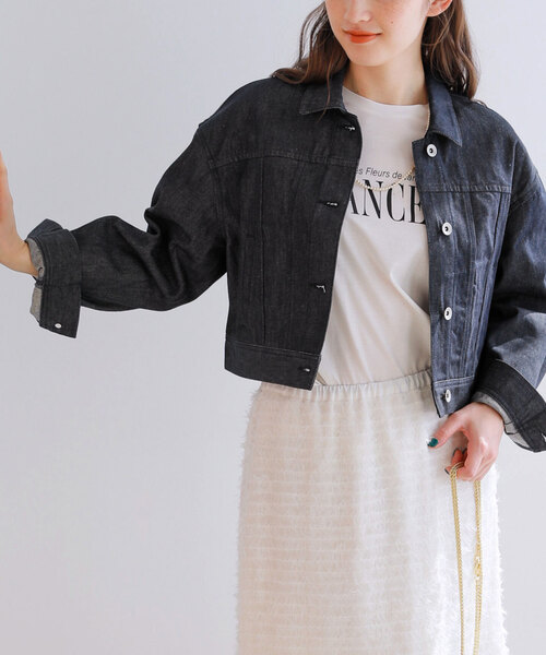 ラ トータリテ　La Totalite La TOTALITE（ラ トータリテ） デニムジャケット FREE ネイビー