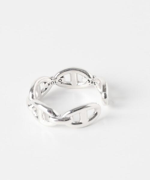 XOLO 指輪 リング XOLO ANCHOR CHAIN RING メンズ : ZOZOTOWN Yahoo!店