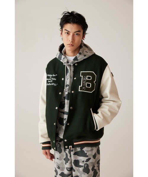 A BATHING APE（アベイシングエイプ） プルオーバーパーカー - グレー