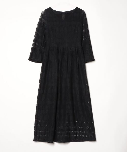 plage（プラージュ） 長袖ワンピース 38 ブラック レディース