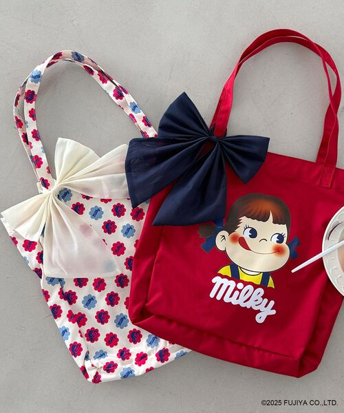 ひーちゃん６袋 MAJESTIC LEGON（マジェスティックレゴン） トートバッグ ペコちゃん