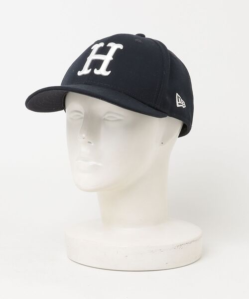 HUF NEWERA キャップ 7 5/8 NEW ERA（ニューエラ） 「HUF」キャップ「NEW ERAコラボ」 7 3/8