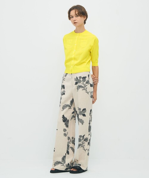 CABaN（キャバン） 半袖ニット S ライトイエロー レディース