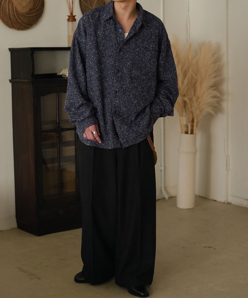 「epnok」 長袖シャツ MEDIUM ブルー メンズ_画像2