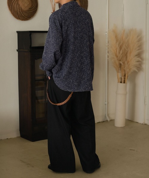 「epnok」 長袖シャツ MEDIUM ブルー メンズ_画像3