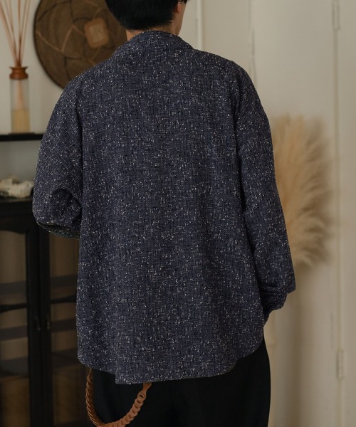 「epnok」 長袖シャツ MEDIUM ブルー メンズ_画像7