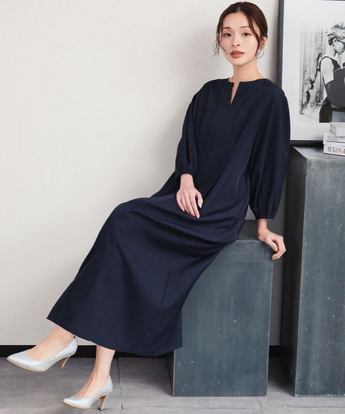 Flolia（フロリア） 喪服 ワンピース 半袖 「喪服・礼服」フォーマル
