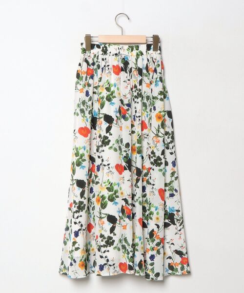 「NOISE MAKER」 ロングスカート 36 オフホワイト レディース_画像2