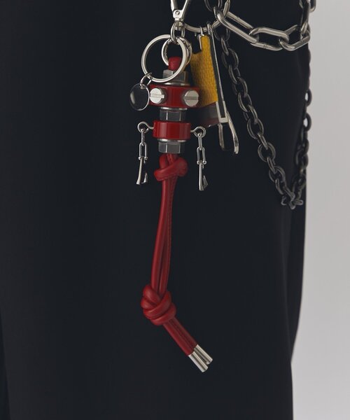 財布・ケース・小物入れ CRISTY ROBOT KNOT CHARM BY ITTI (GRAY) ITTI（イッチ） キーケース 「ITTI」CRISTY ROBOT KNOT CHARM / STCOW