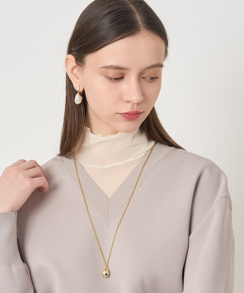 ANAYI（アナイ） ネックレス ドロップビジューネックレス レディース 