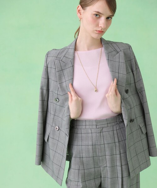 ANAYI（アナイ） ネックレス ドロップビジューネックレス レディース