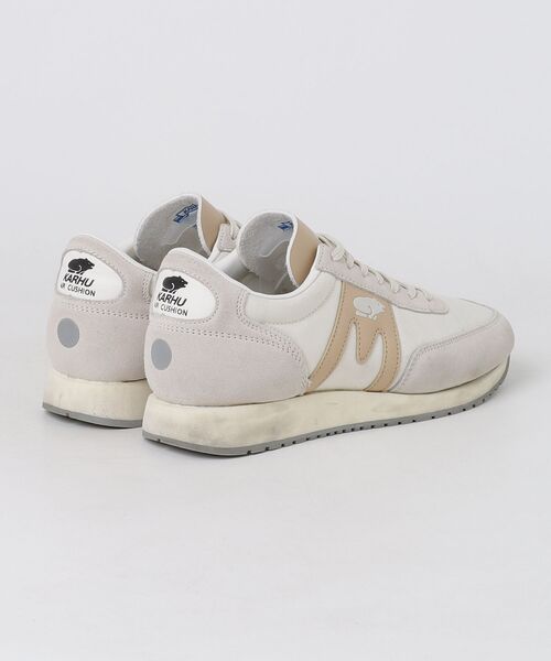 「KARHU」 ローカットスニーカー 6 ホワイト×ピンク レディース_画像2
