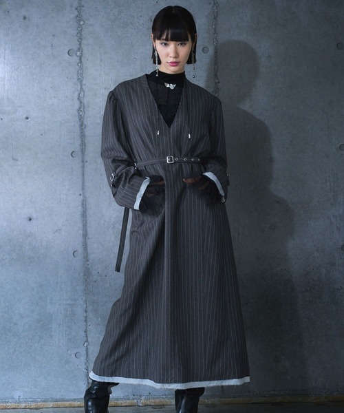 HARE（ハレ） 長袖ワンピース FREE グレー レディース : ZOZOTOWN  