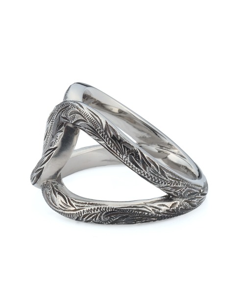 「LION HEART」 リング - シルバー メンズ_画像5