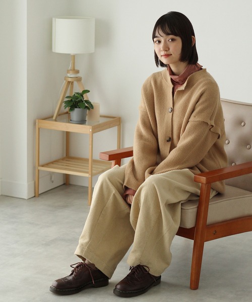 「Crisp」 コーデュロイパンツ FREE ブラウン レディース_画像5