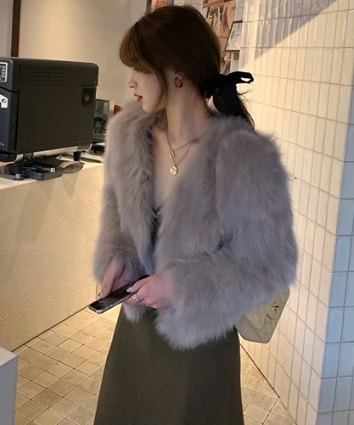 「gossip！ロサンゼルス」 ジャケット FREE ベージュ レディース_画像2