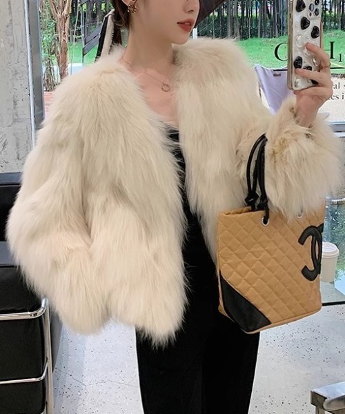 「gossip！ロサンゼルス」 ジャケット FREE ベージュ レディース_画像4