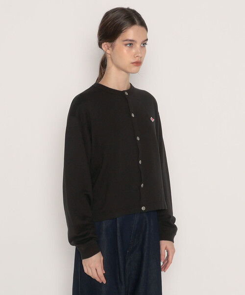 新品　タグ付き　ダントン　ウールカーディガン36 黒 新品 DANTONタグ付き ダントン ウールカーディガン36 黒｜Yahoo!フリマ