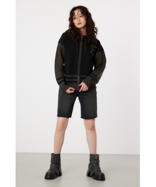 「RODEO CROWNS WIDE BOWL」 ニットカーディガン FREE ブラウン系その他 レディース_画像5