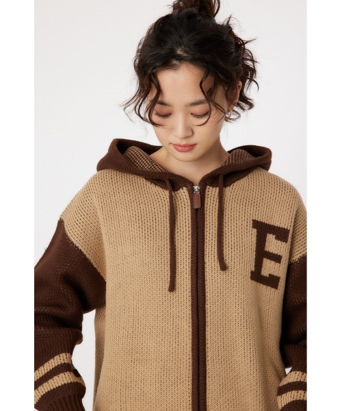 「RODEO CROWNS WIDE BOWL」 ニットカーディガン FREE ブラウン系その他 レディース_画像9