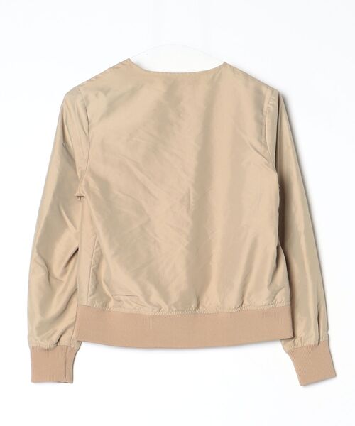 「B:MING by BEAMS」 ブルゾン S ベージュ レディース_画像2