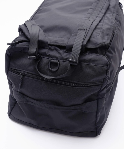  RKU バックパック 黒 KiU（キウ） ボストンバッグ 3WAY 大容量トラベルダッフルバッグ