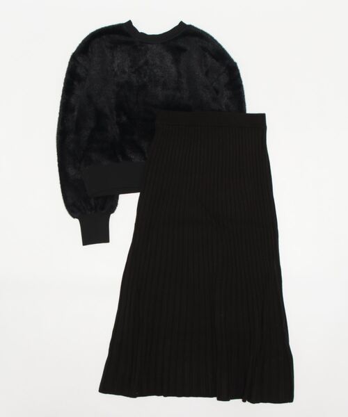 「LOWRYS FARM」 セットアップ FREE グレー レディース_画像2